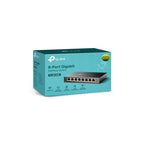 TP-Link TL-SG108S(UN)8-Port 10/100/1000Mbps Desktop Nätverk Switch