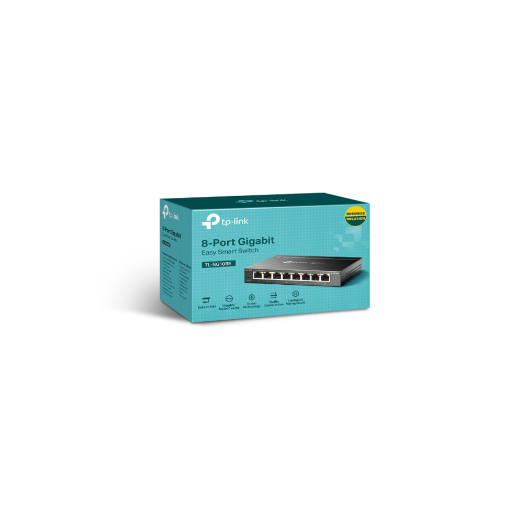 TP-Link TL-SG108E 8-Port Gigabit Easy Switch