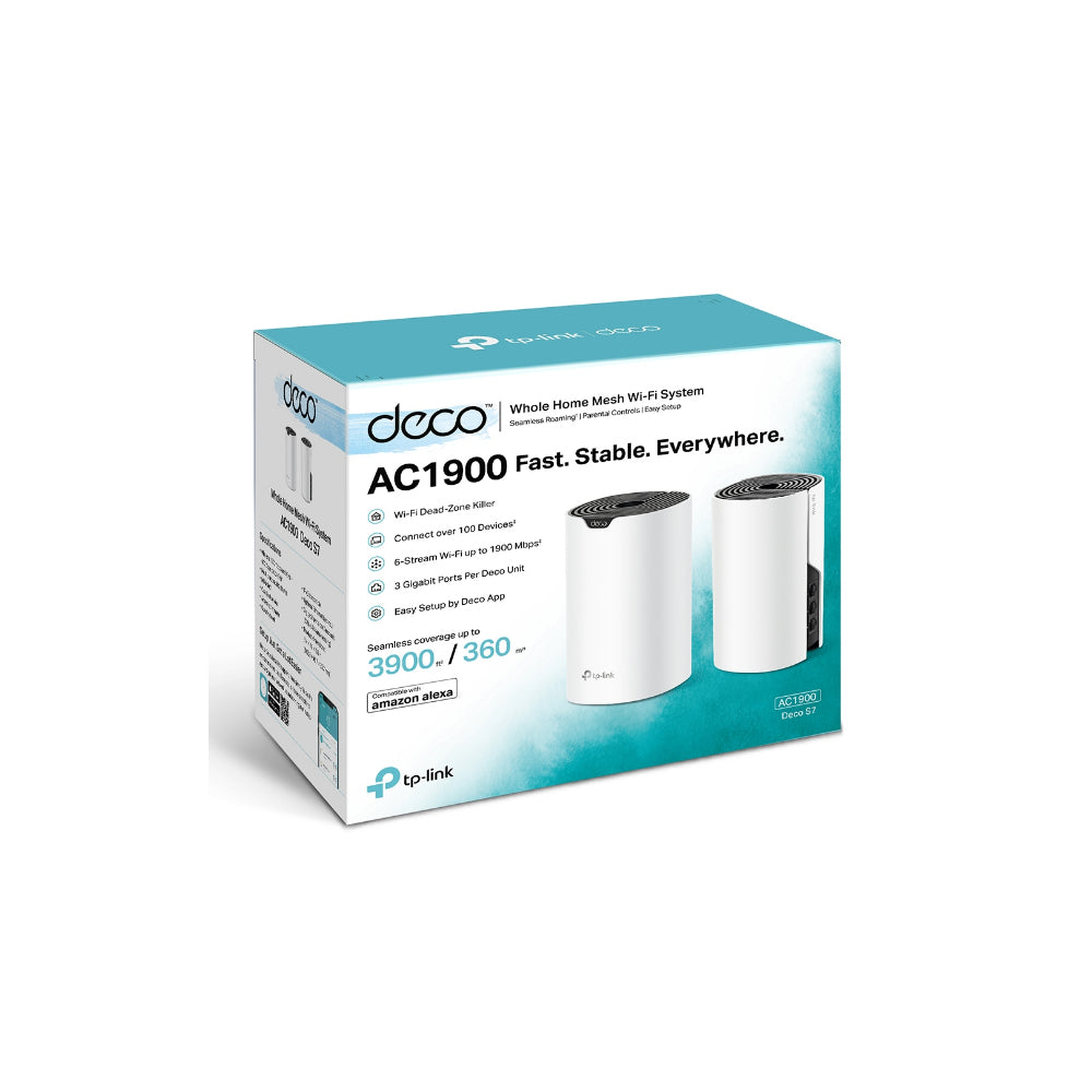TP-Link Deco S7 V1 AC1900 Whole Home Mesh Wi-Fi System