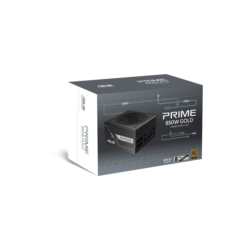 ASUS Prime 850G ATX 3.1 850W 80 Plus Gold