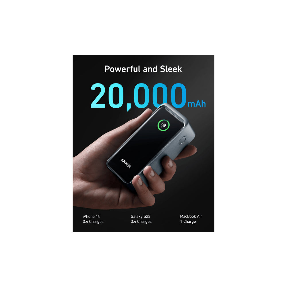 Anker Prime Powerbank200W 20000mAh Svart
