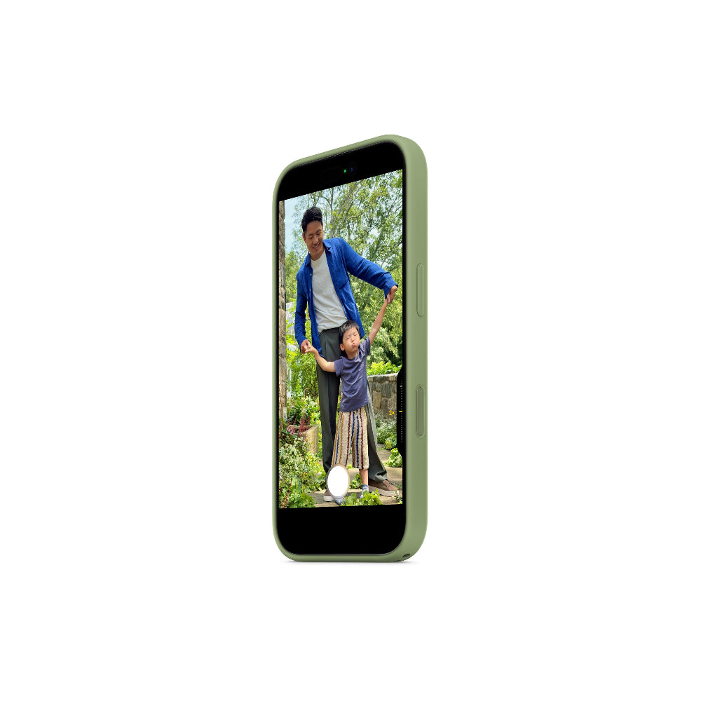Apple iPhone 17 Silikonskal MagSafe - Light Moss