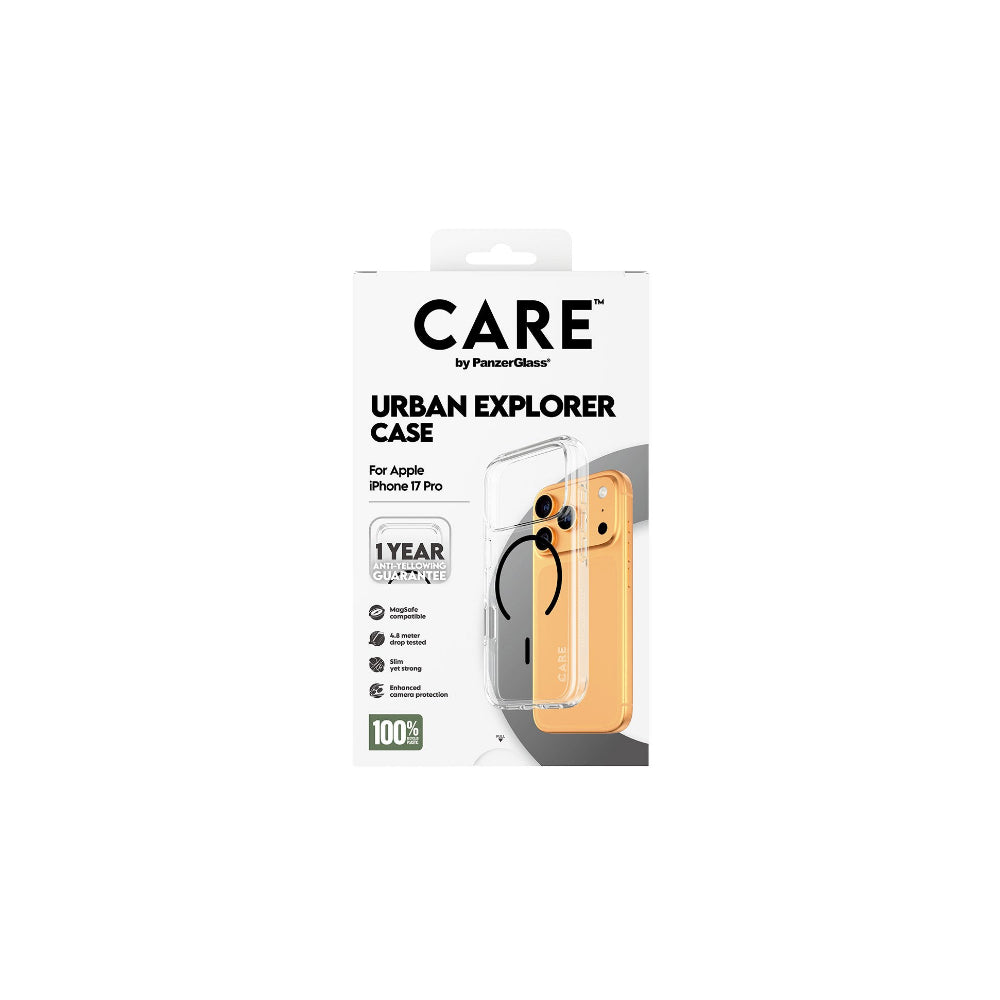PanzerGlass CARE Urban Explorer - iPhone 17 Pro - Transparent
