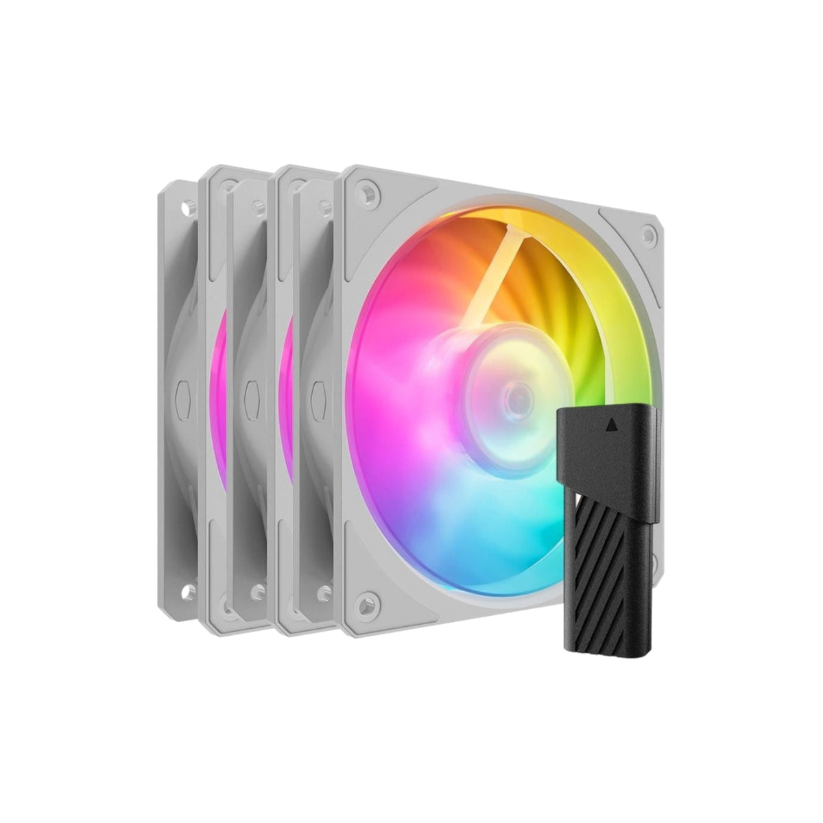 Cooler Master Mobius 120P ARGB 3-pack 120mm Vit
