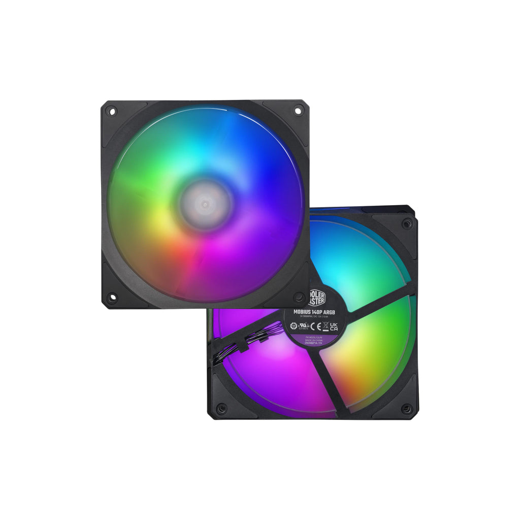 Cooler Master Mobius 140P ARGB 140mm Svart