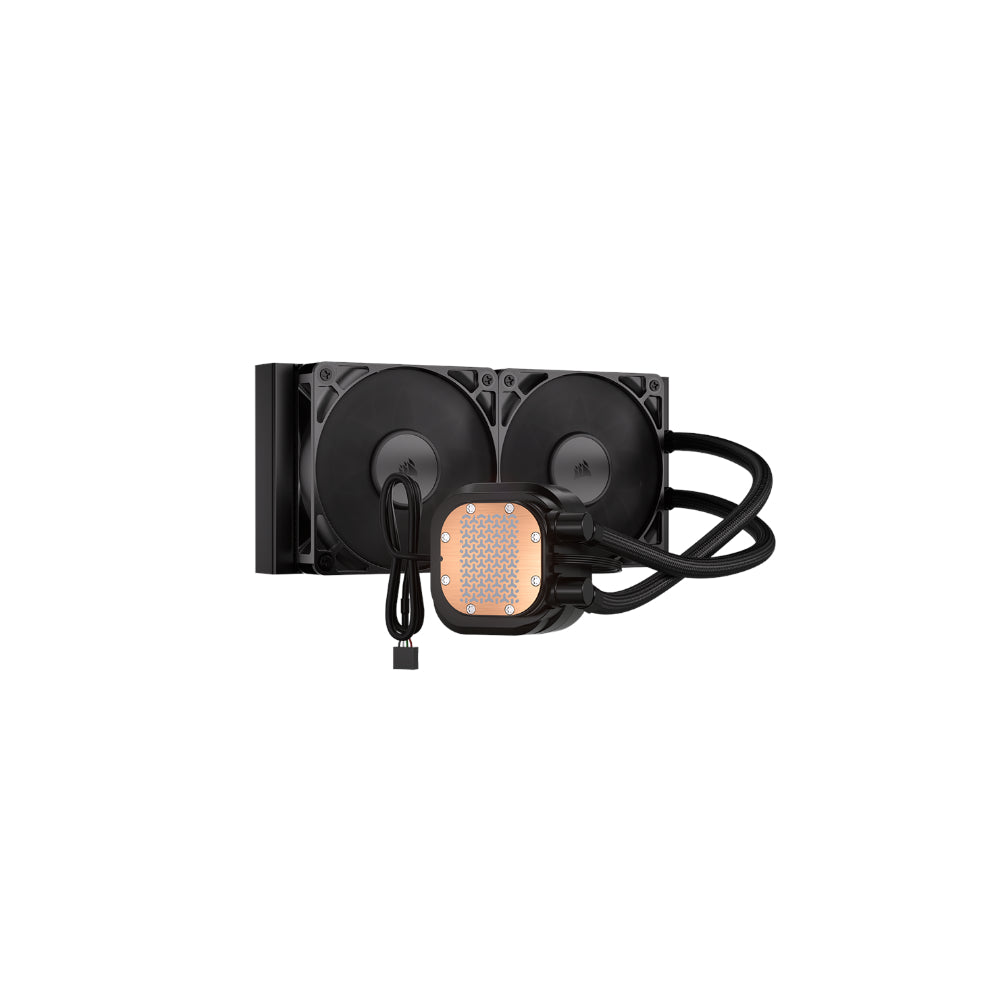 Corsair Nautilus 240 RS LCD 120mm Svart