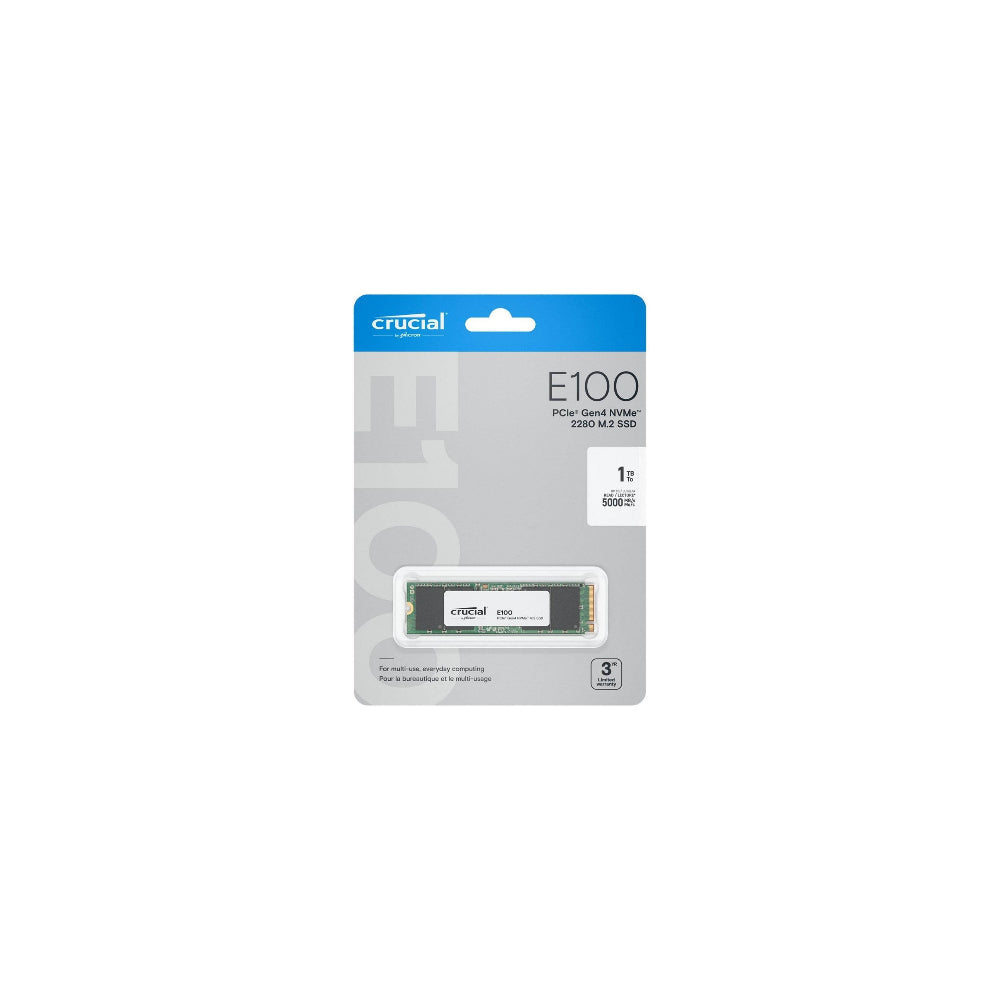 Crucial E100 2TB SSD M.2 2280 PCIe 4.0