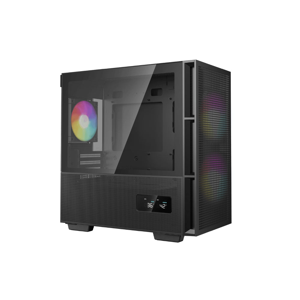 DeepCool CH360 DIGITAL mATX Svart