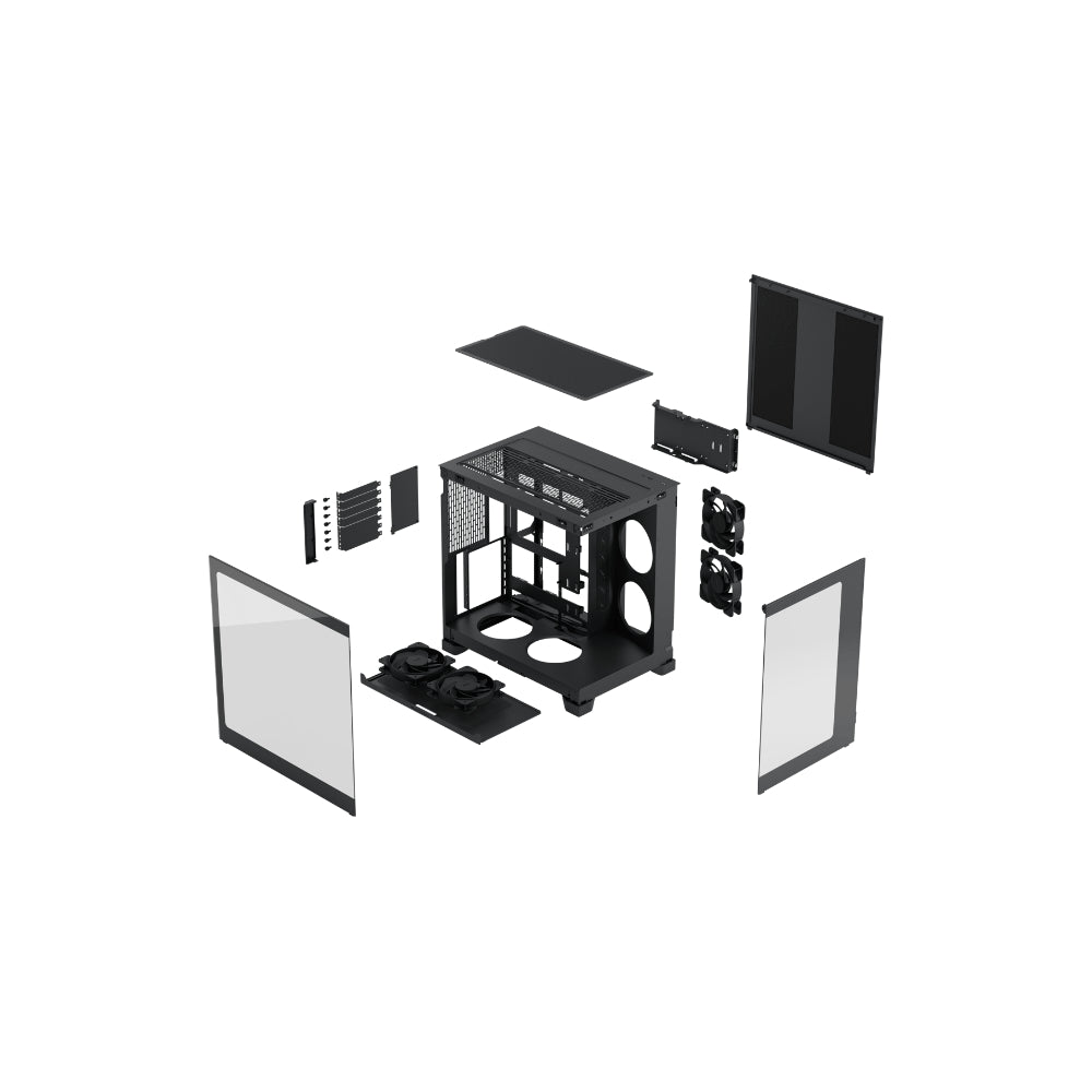 Fractal Design Pop 2 Vision TG E-ATX Svart