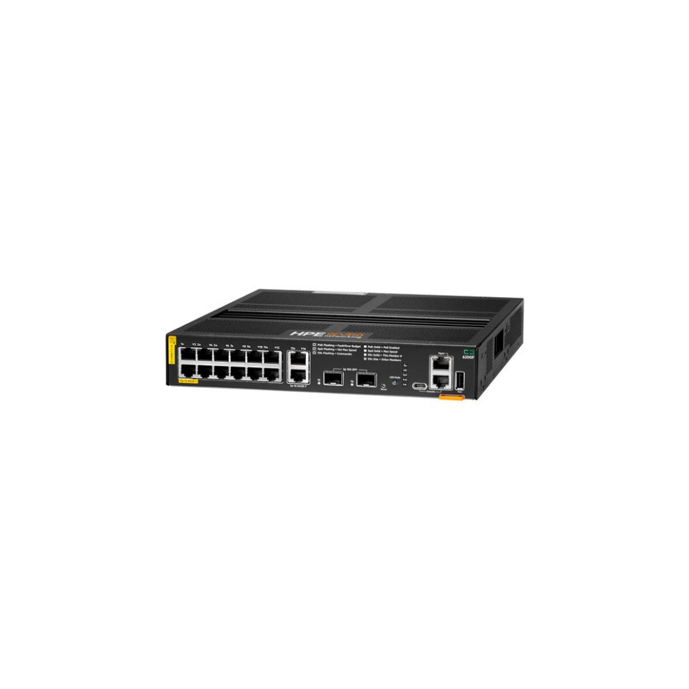 HPE Aruba 6200F 12G Class4 PoE 2G/2SFP+ 139W Switch