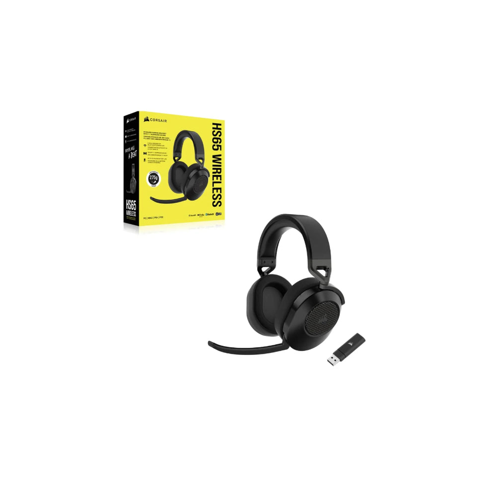 Corsair Gaming HS65 WIRELESS Trådlösa - Svart