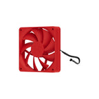 Hyte FA12 Wild Cherry 4-pack 120mm Röd