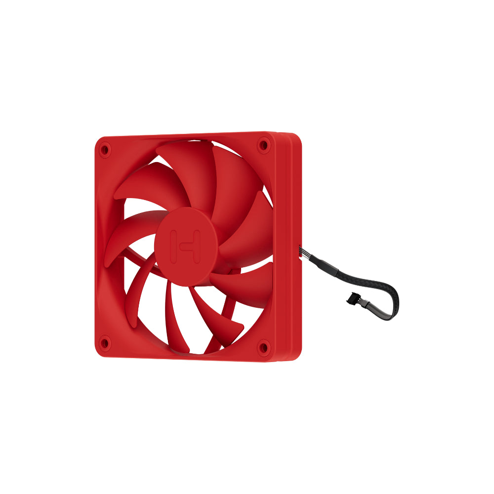 Hyte FA12 Wild Cherry 4-pack 120mm Röd