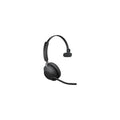 Jabra Evolve2 65 UC Mono med Desk Stand Svart