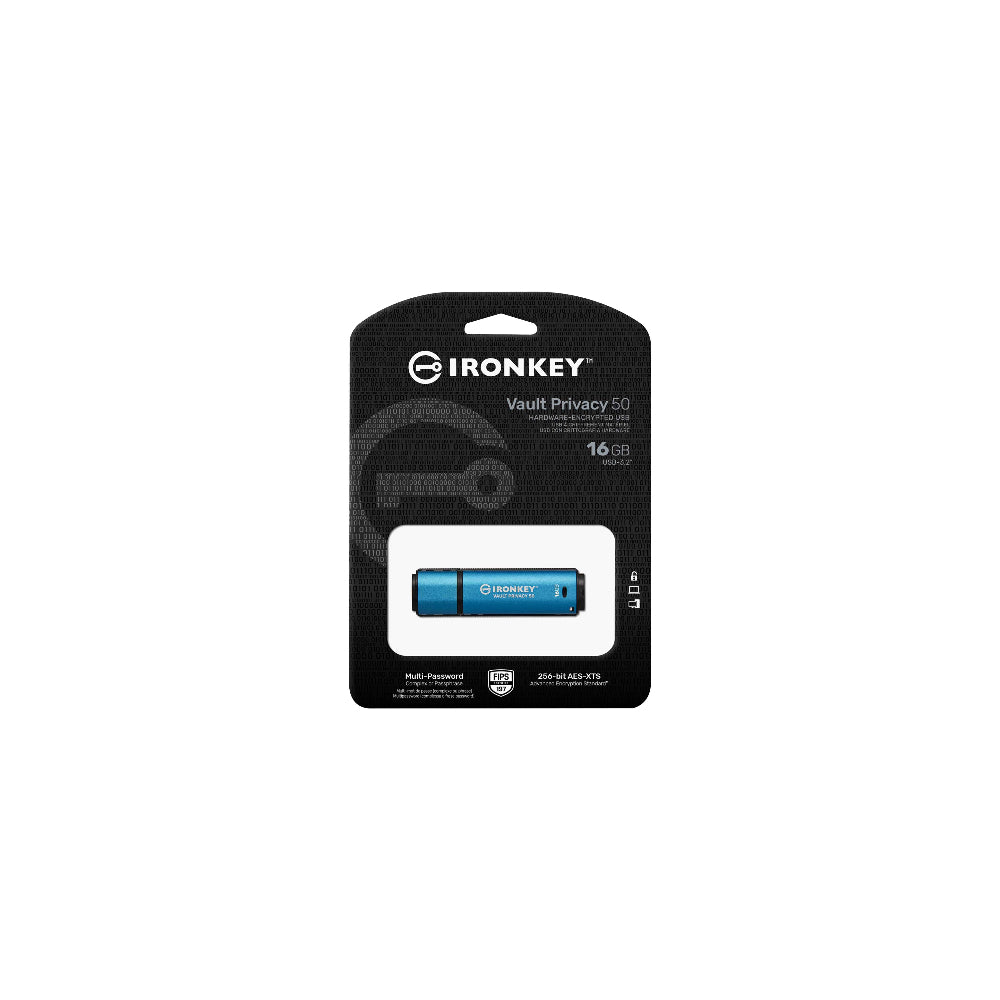 Kingston IronKey Vault Privacy 50 Series 16GB