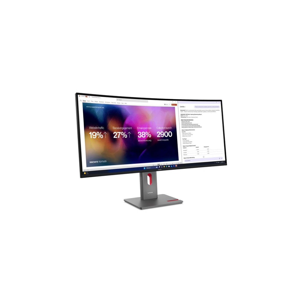 Lenovo ThinkVision P40WD-40 40" - Böjd Ultrawide 5120x2160 IPS 120Hz