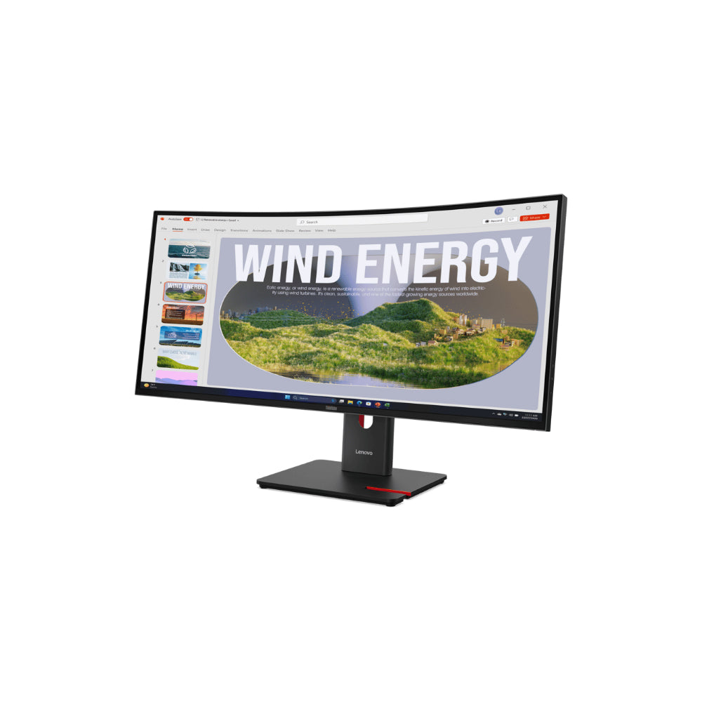 Lenovo ThinkVision T34WD-40 34" - Böjd Ultrawide 3440x1440 VA 120Hz