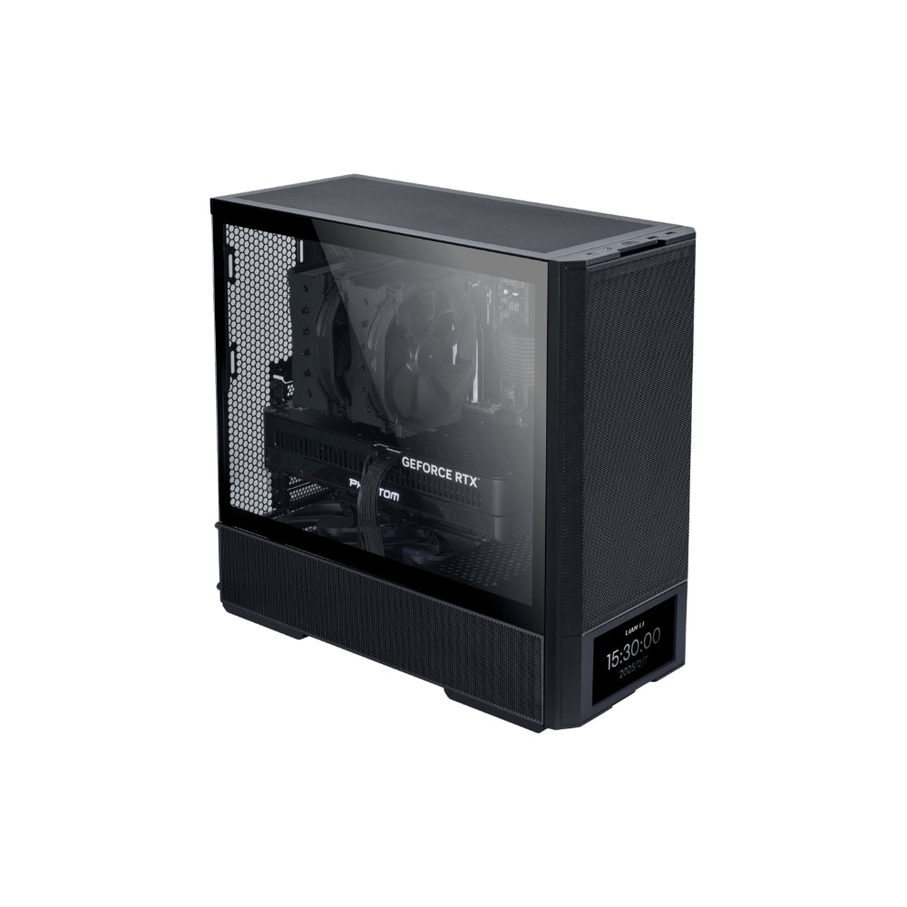 Lian Li LAN207DX Digital ATX Svart