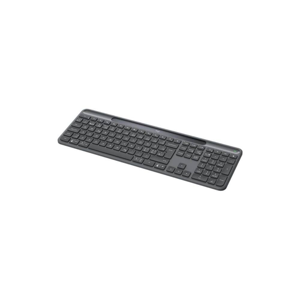 Logitech Signature K980 Solar+ For Business - Trådlös Grafit