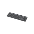 Logitech Signature K980 Solar+ For Business - Trådlös Grafit