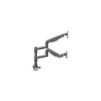 Multibrackets M Deskmount Gas Spring Dual Stacked Pole Svart
