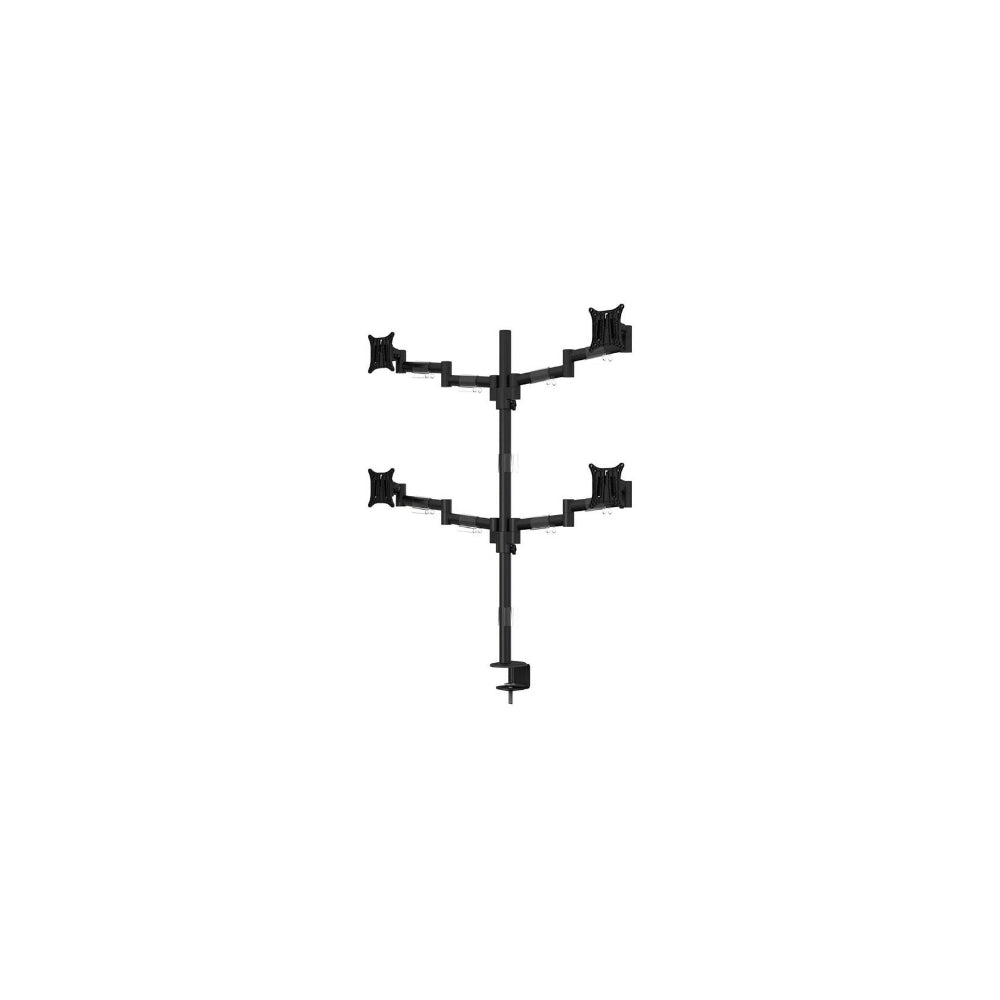 Multibrackets M Vesa Deskmount Officeline Quad Svart