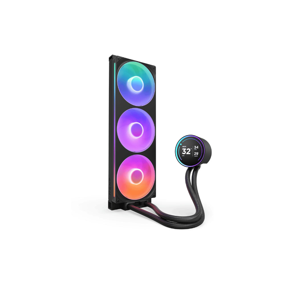 NZXT Kraken Elite 420 ARGB V2 AIO 420mm Svart