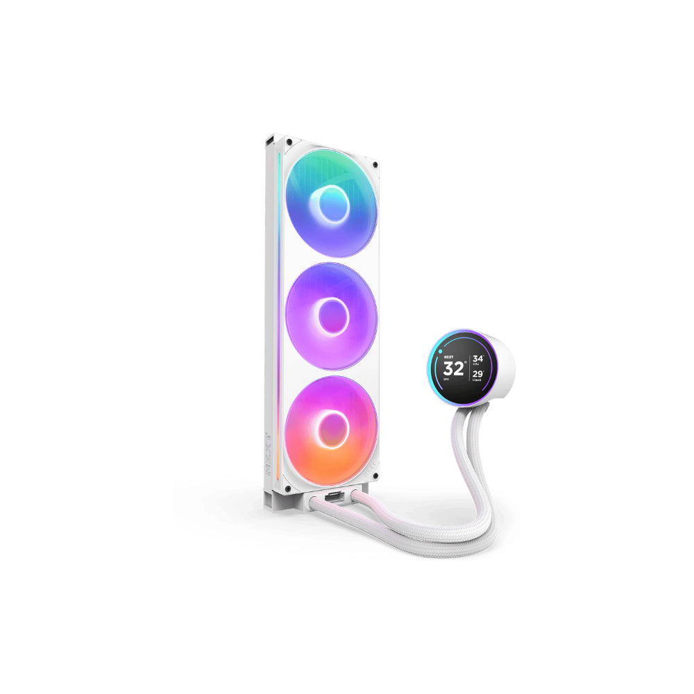 NZXT Kraken Elite 420 ARGB V2 AIO 420mm Vit