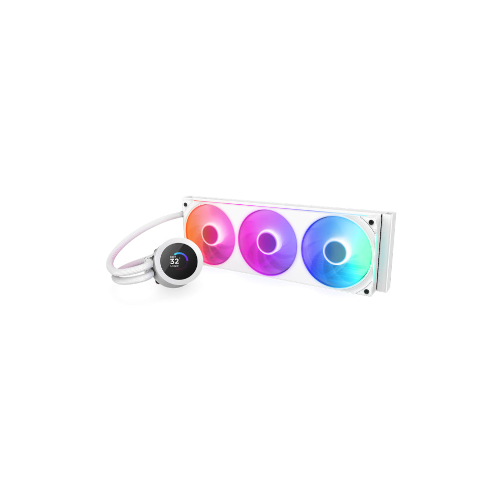 NZXT Kraken Plus 360 RGB AIO 360mm Vit