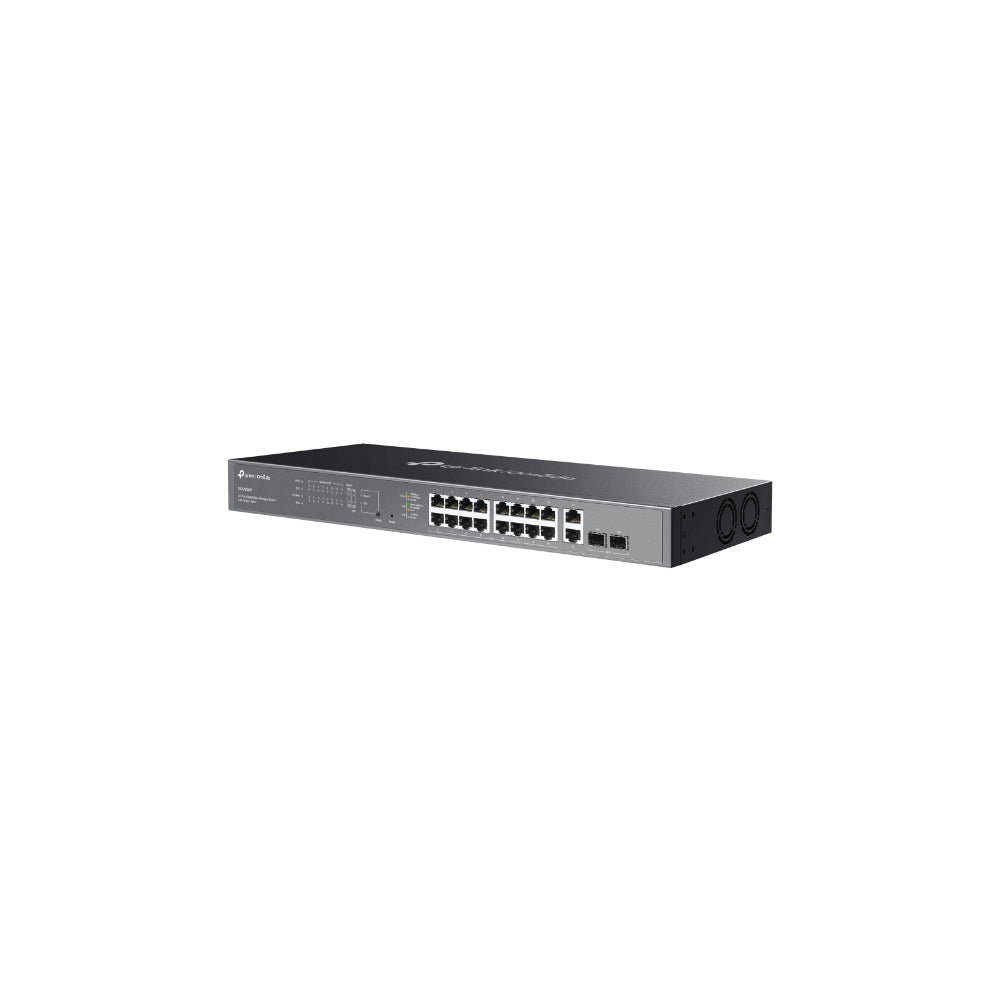 TP-Link Omada ES220GMP V1.6 20-Port Gigabit Easy Managed Switch with 16-Port PoE+