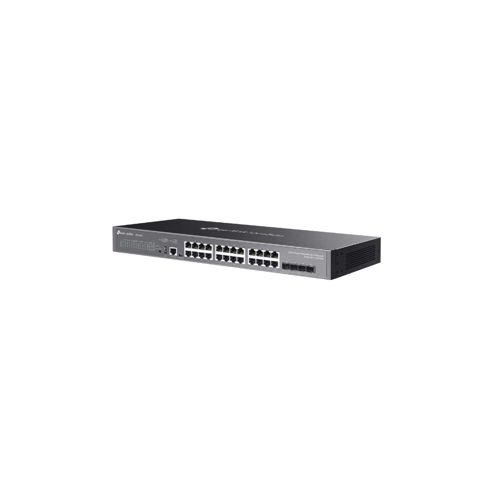 TP-Link SG5428X Omada 24-Port Gigabit Stackable Lite L3 Managed Switch med 4× 10G Slots