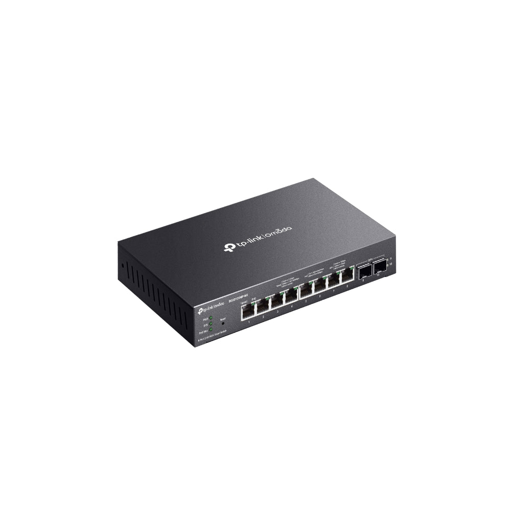 TP-Link Omada SG2210XMP-M2 V1.6 Switch 8-porte 2.5 Gigabit Ethernet PoE+