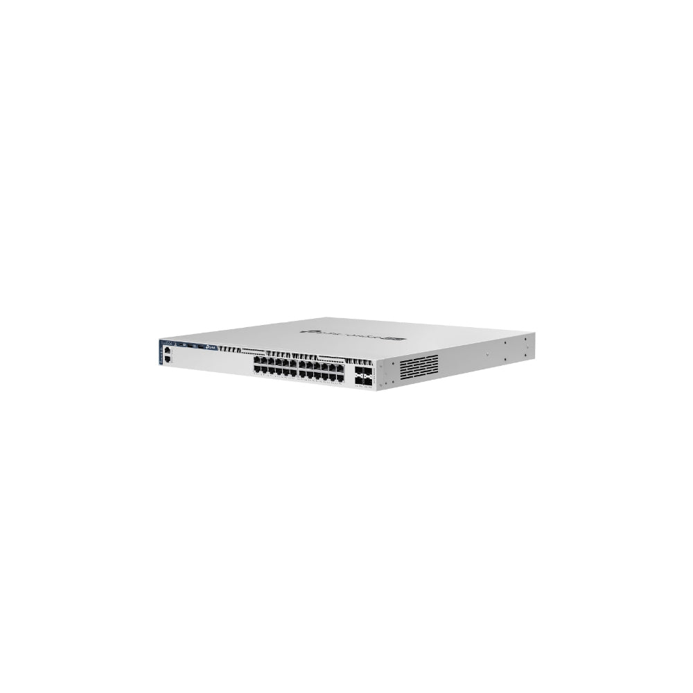 TP-Link Omada Pro S6500-24G4XF 24-Port Gigabit Stackable L3 Managed Switch med 4×10G-portar