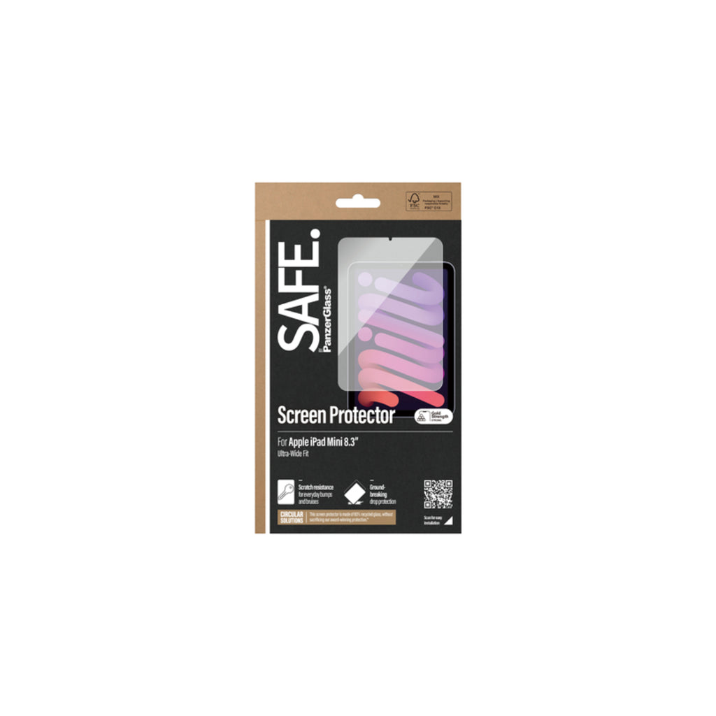 SAFE by PanzerGlass - skärmskydd - iPad mini 6 8,3”