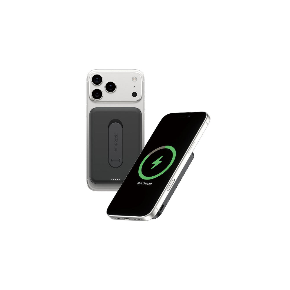 Panzerglass Empower Powerbank med spin stand 5000mAh 20W Svart