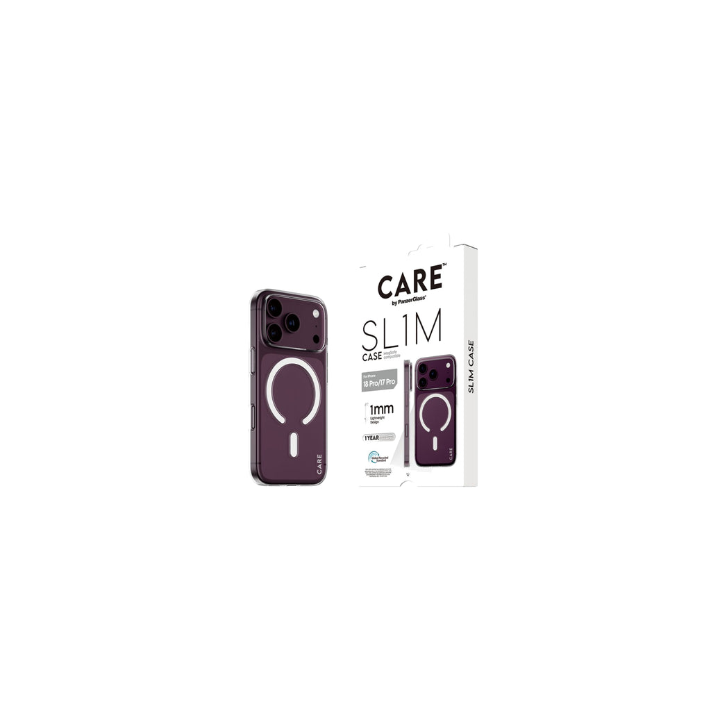 PanzerGlass SL1M - mobilskal - iPhone 18 Pro / 17 Pro - transparent