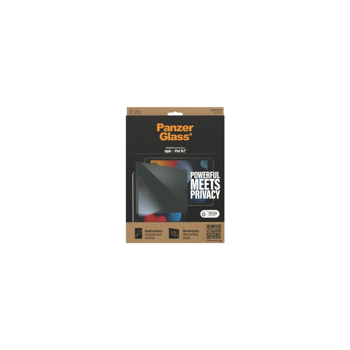 PanzerGlass Privacy & Case Friendly - privacy-filter - iPad 10,2” 7:e / 8:e / 9:e gen
