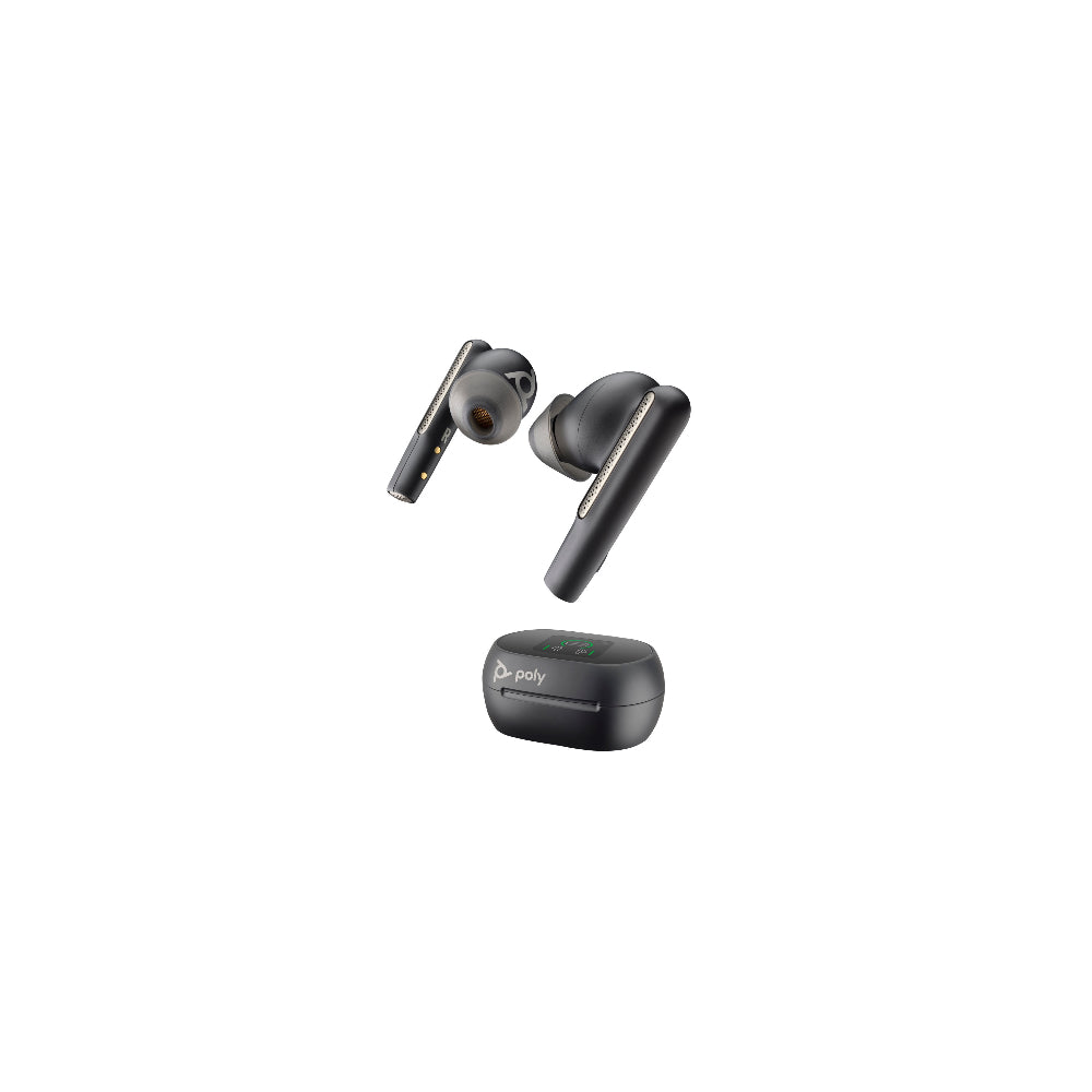 Hp - Poly Voyager Free 60+ True Wireless Hörlurar Med Mikrofon Inuti örat Bluetooth Aktiv Brusrader