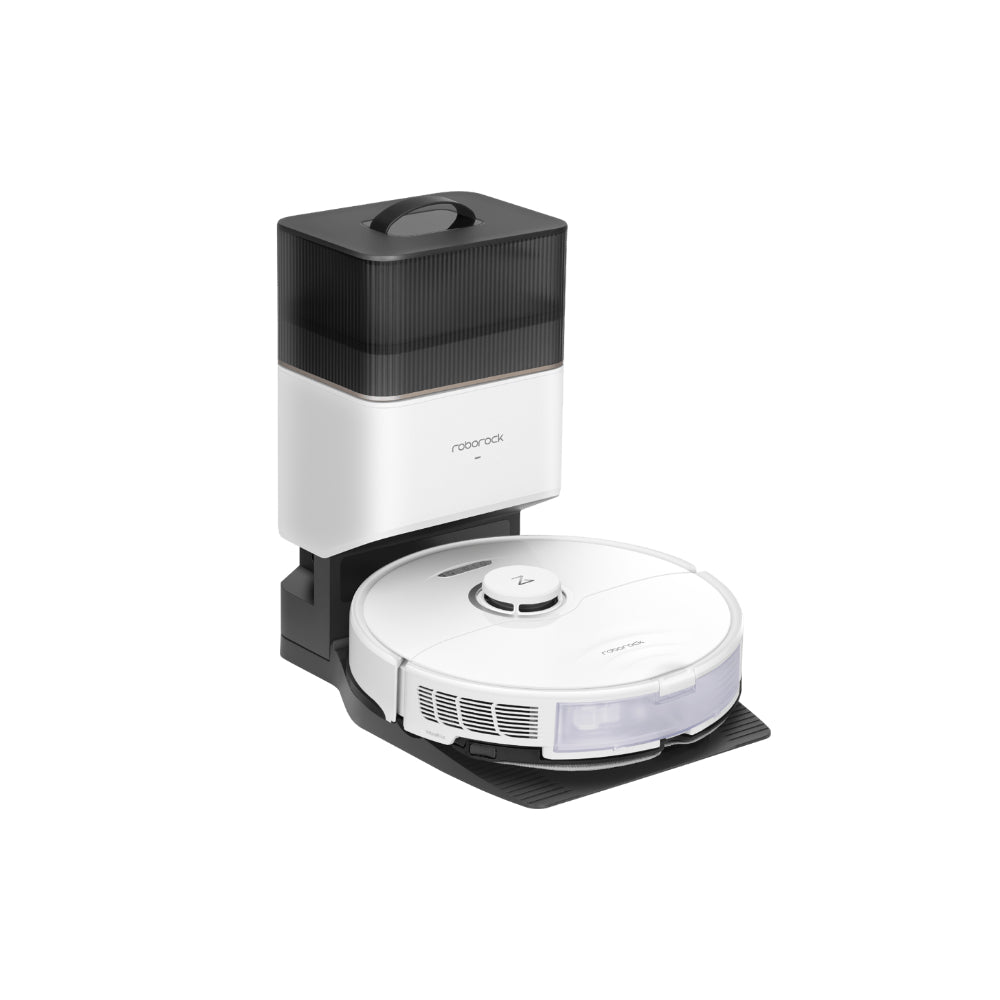 Roborock S8+ Robotdammsugare inkl. tömningsstation Vit