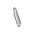 Satechi 7-in-1 USB-C Slim Multiport Adapter - USB-C PD 100W - Silver