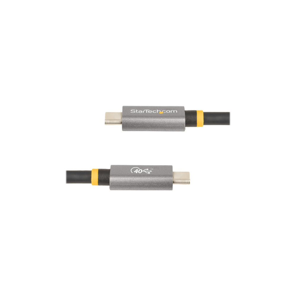 StarTech USB4 USB-C till USB-C Kabel 1m 40 Gbit/s 100W Svart