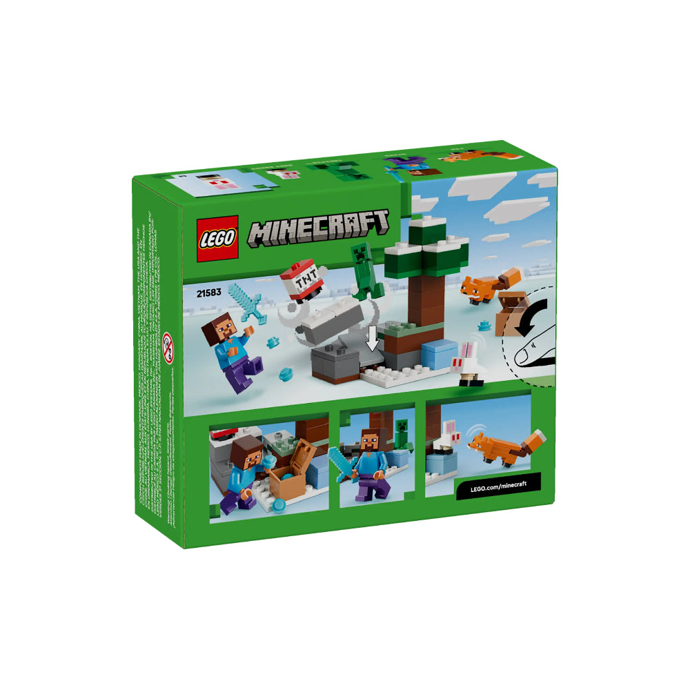LEGO Minecraft 21583 Steves taigaäventyr