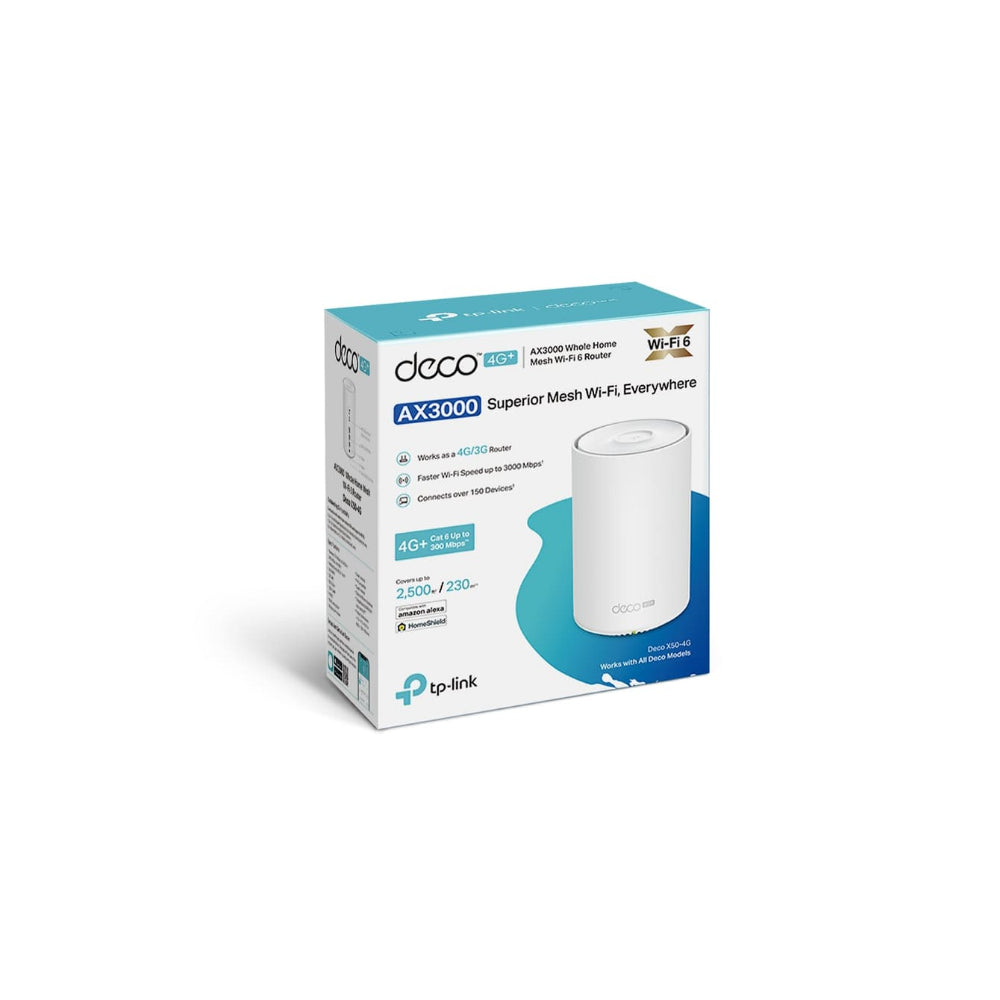 TP-Link Deco X50-4G AX3000 Mesh Wi-Fi 6 Gateway