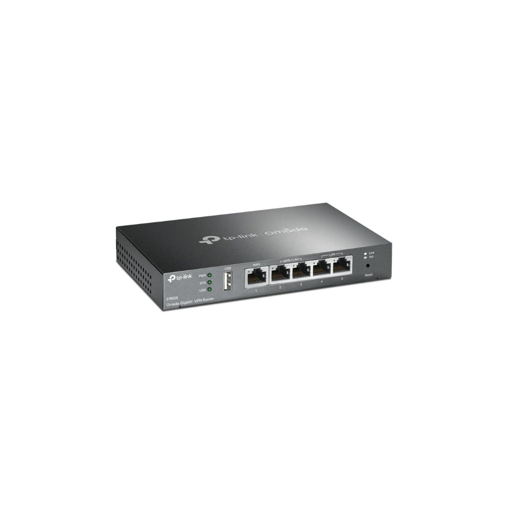 TP-Link SafeStream TL-ER605 V1.6 Router 4-port switch