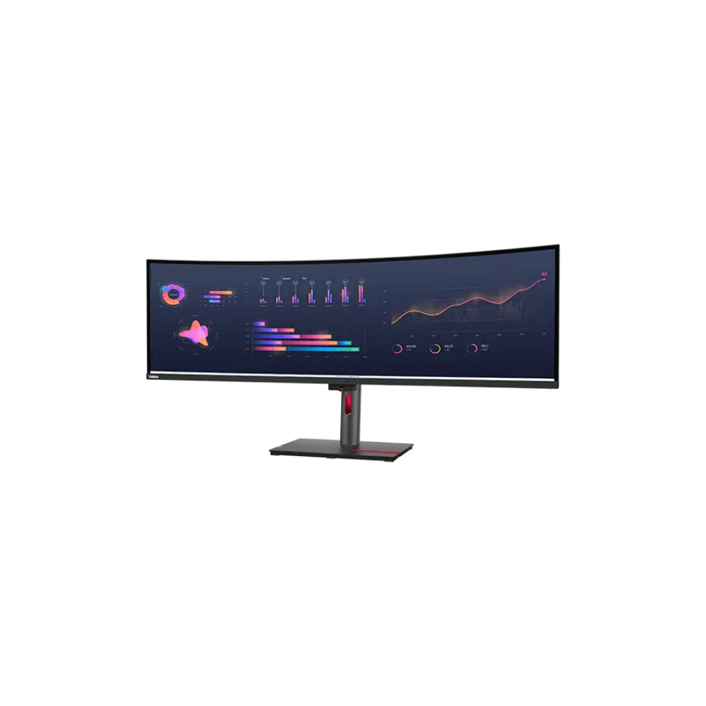 Lenovo ThinkVision P49w-30 49" - Böjd Ultrawide Thunderbolt 4 5120x1440 IPS 60Hz
