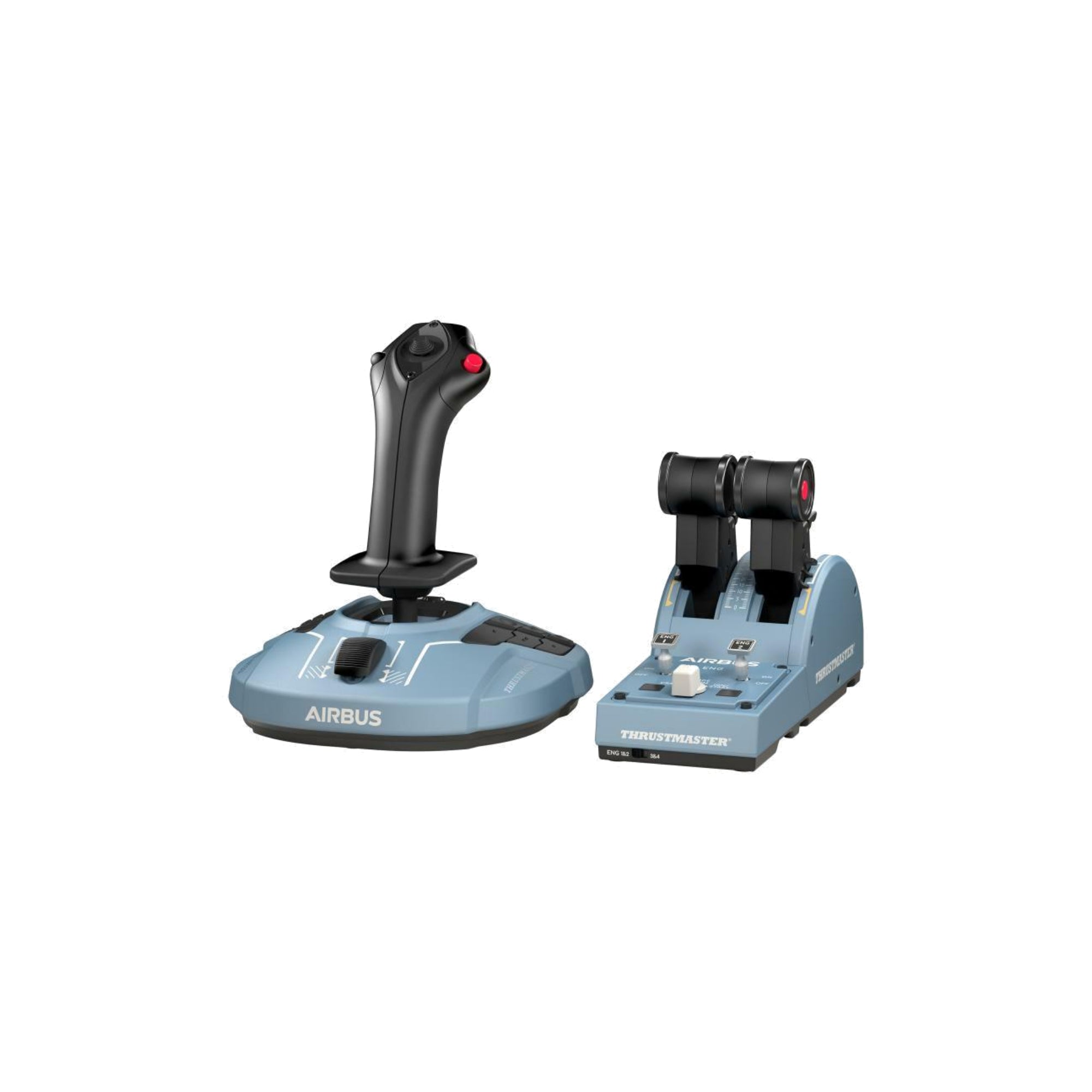 Thrustmaster TCA Officer Pack Airbus Edition Joystick och Gasreglage