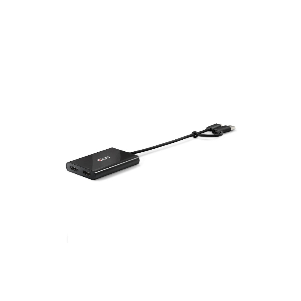 Club3D CSV-1475 - DisplayLink Adapter 2xHDMI 4K 60Hz