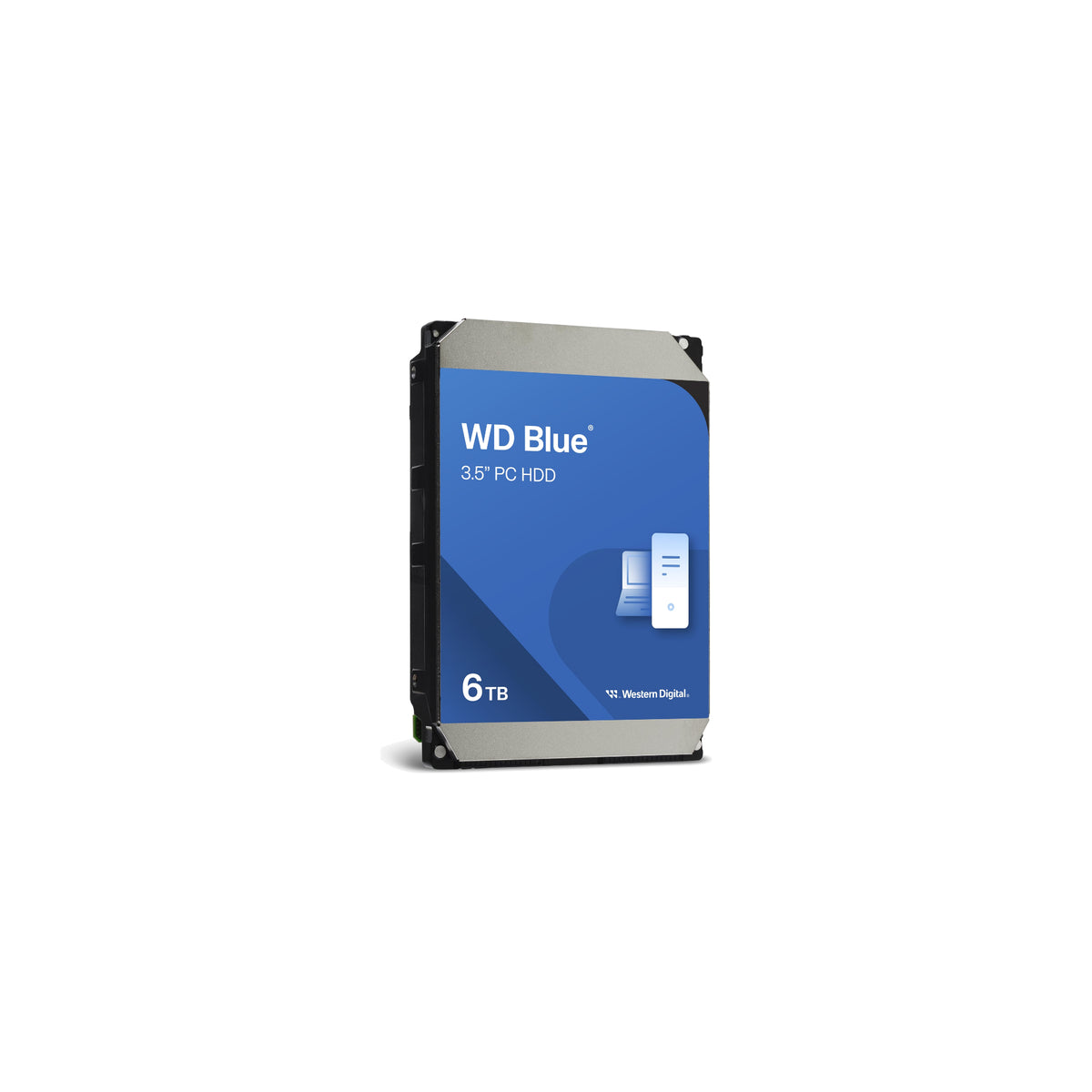 WD Blue WD60EZAX 6TB 3.5" SATA 6Gb/s 5400rpm Buffert 256MB