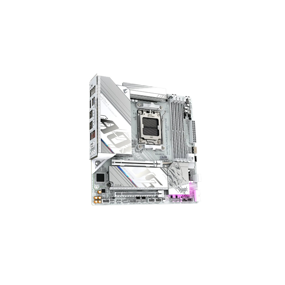 Gigabyte X870M AORUS ELITE ICE Wi-Fi mATX AM5