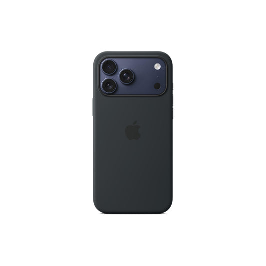 Apple iPhone 17 Pro Max Silicone Case med MagSafe Svart
